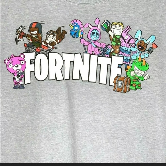 FORTNITE CHIBI CHARACTERS T-SHIRT - Picture 1 of 1